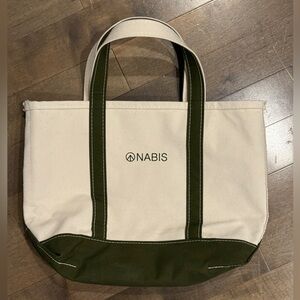 L.L. Bean Canvas Tote with Cream Finish